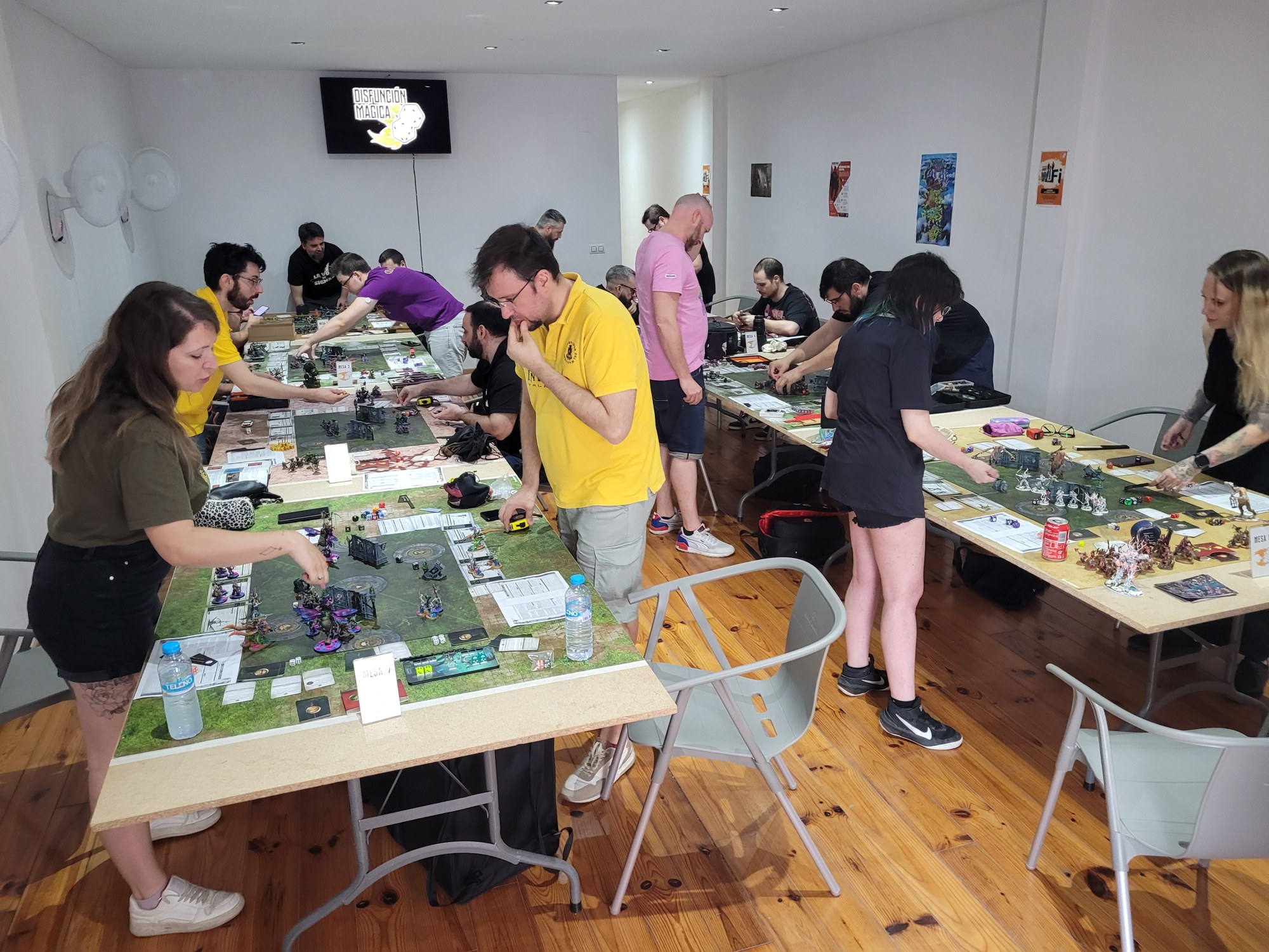 Partidas reales en el local de Disfunción Mágica
